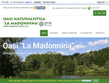 Tablet Screenshot of oasimadonnina.eu